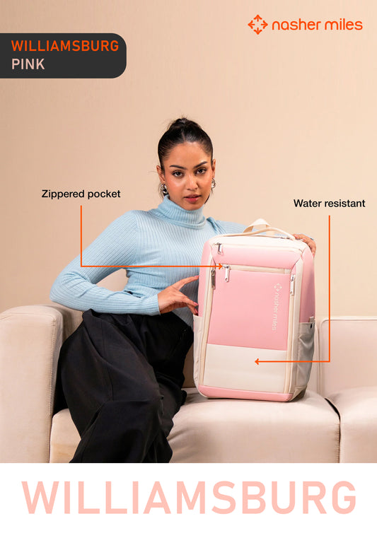 Nasher Miles Williamsburg Backpack- Pink