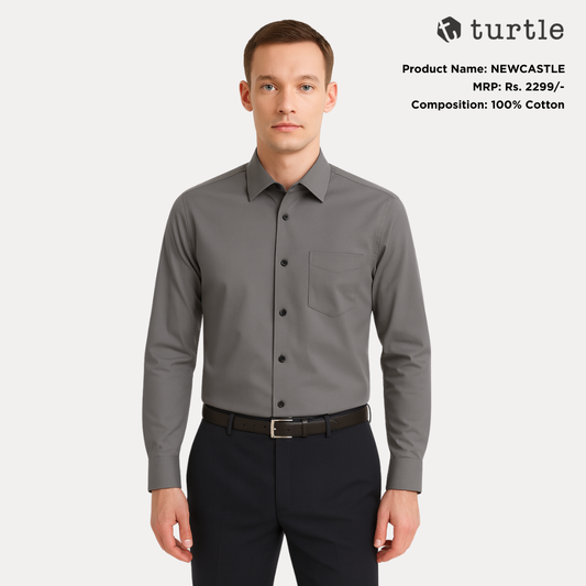 Turtle Newcastle Shirt - Grey