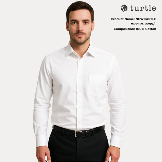 Turtle Newcastle Shirt -White