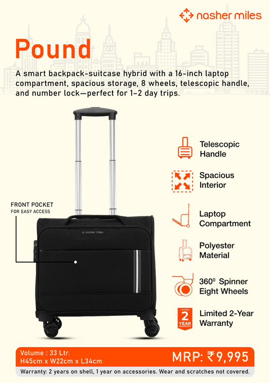 Nasher Miles Pound Luggage
