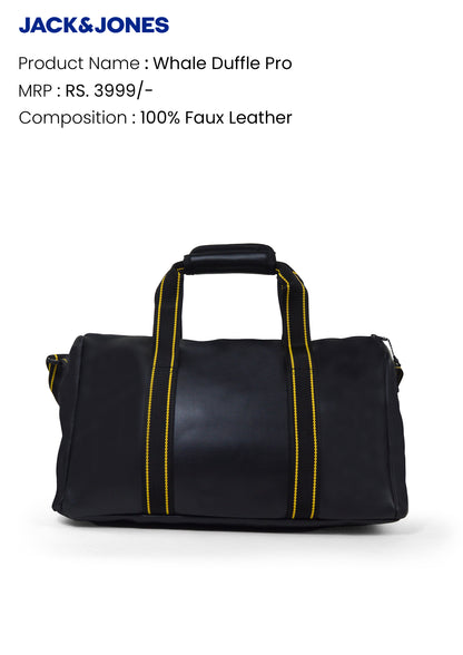Jack&Jones Whale Duffle Pro - Black