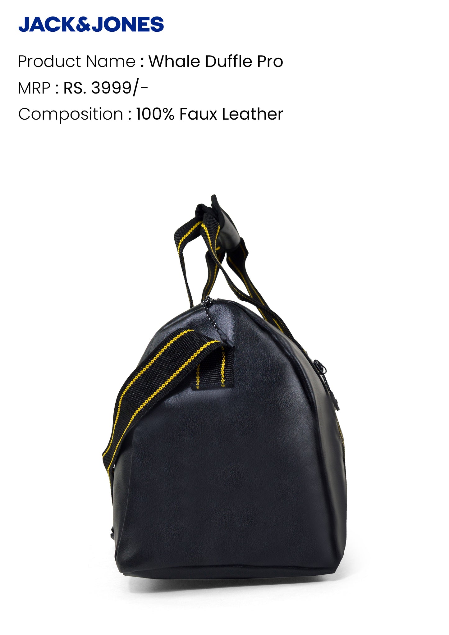 Jack&Jones Whale Duffle Pro - Black