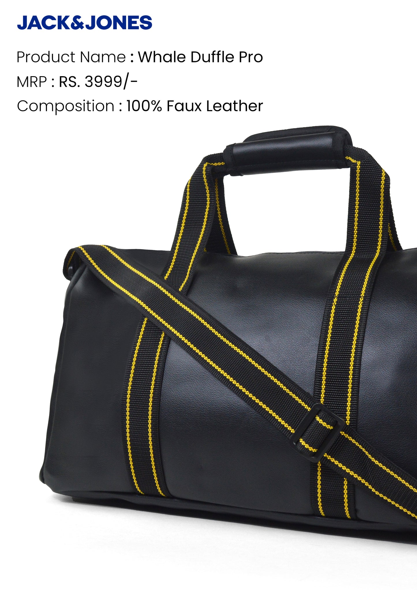 Jack&Jones Whale Duffle Pro - Black