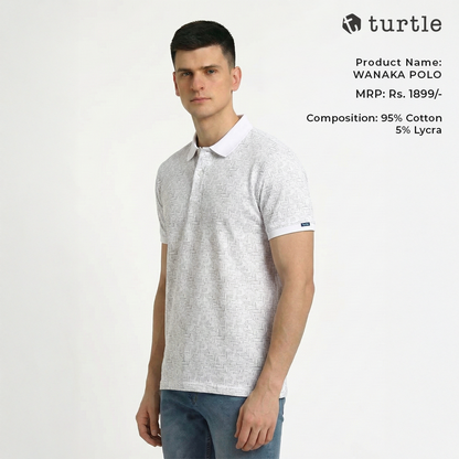 Turtle Wanaka Polo - White