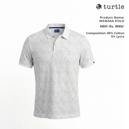 Turtle Wanaka Polo - White