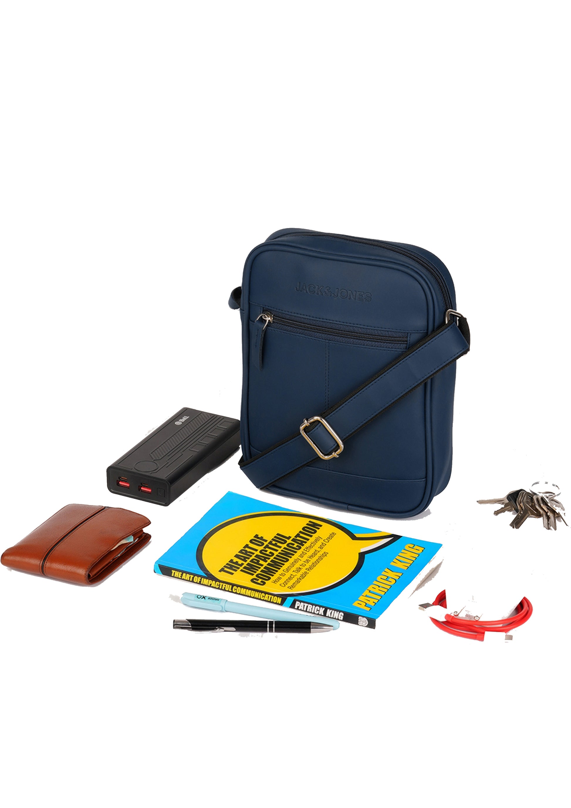 Jack&Jones Hugo Sling Blue – House of TTPL - Main Image