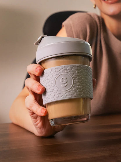 Glasafe Sipease 320ml - Coffee Mug (Soothing Slate)