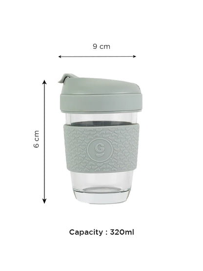 Glasafe Sipease 320ml - Coffee Mug (Soothing Slate)