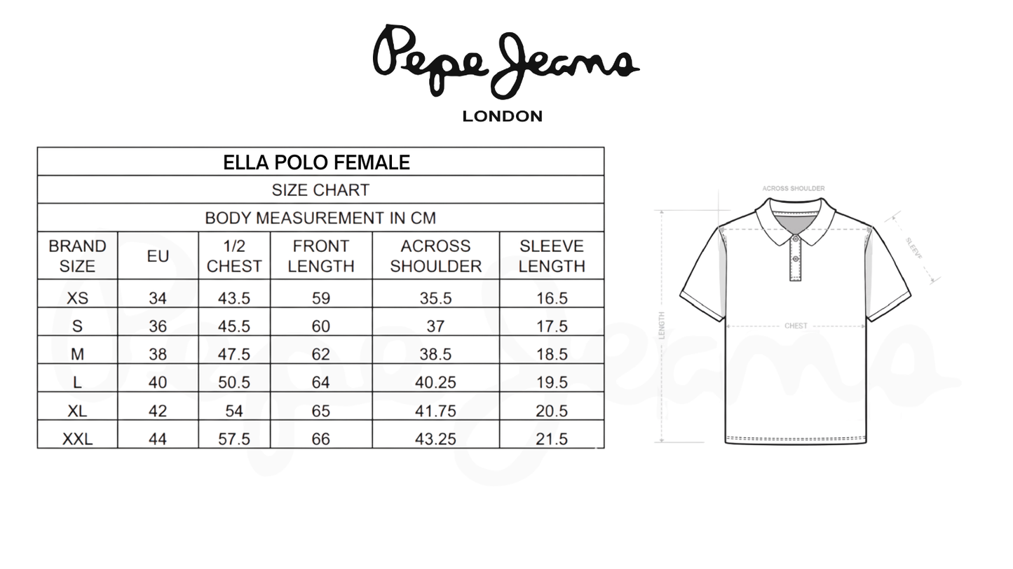 Pepe Jeans Ella Polo - Navy Blue