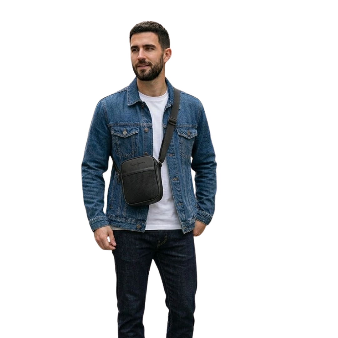Pepe Jeans Vegas Sling Bag - Black