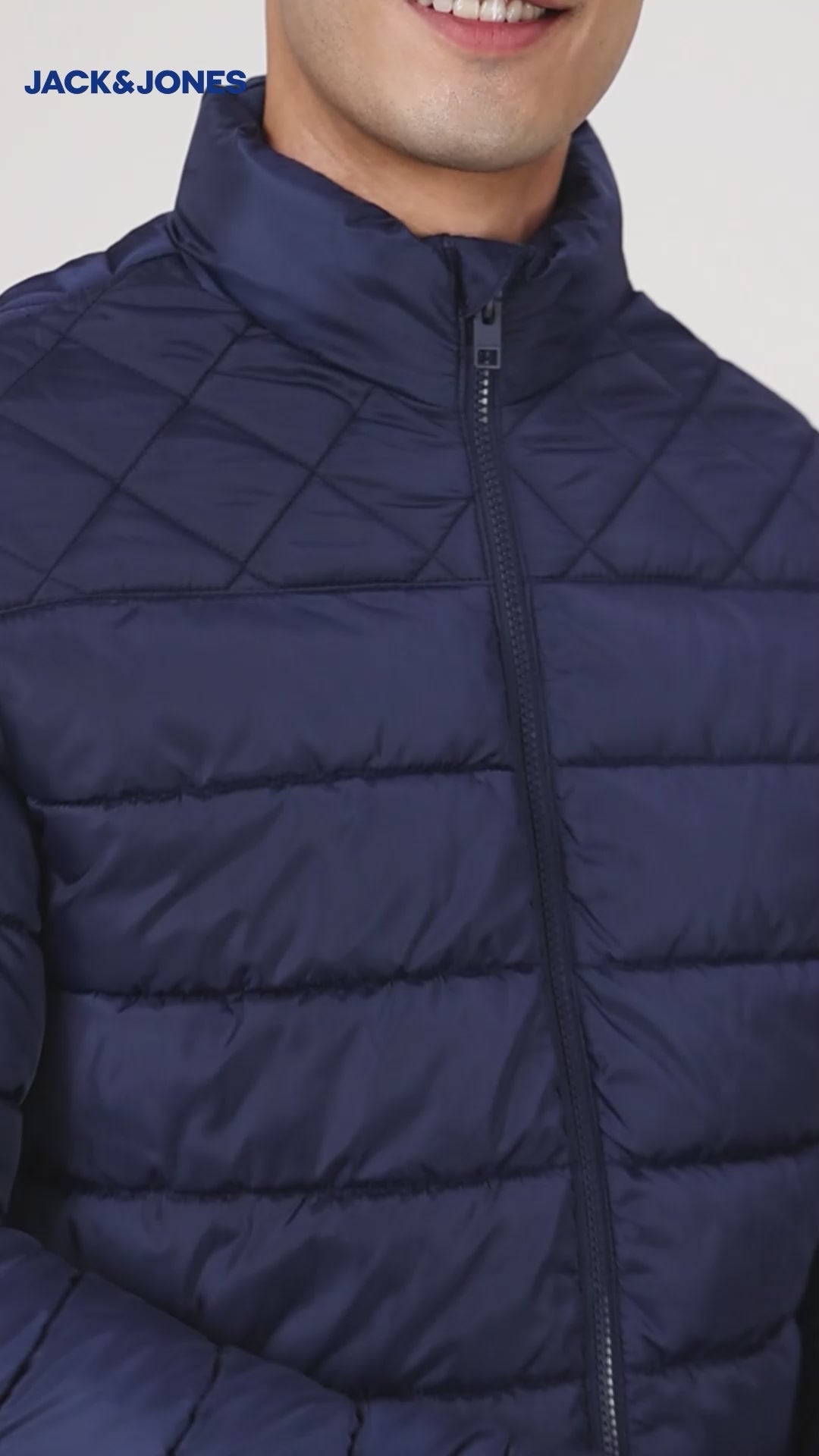 Jack&Jones Kornard Puffer Jacket - Navy Blue – House of Kasa