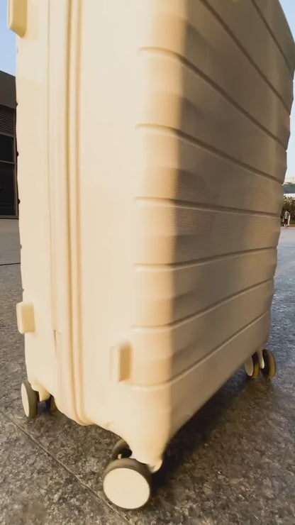 Nasher Miles Vienna Luggage - Mustard Yellow