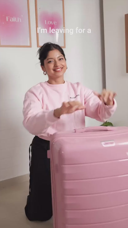 Nasher Miles Vienna Luggage - Pink