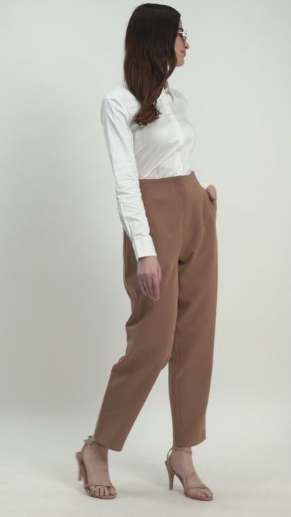 Vero Moda Carline Stretch Shirt - Barely Pink