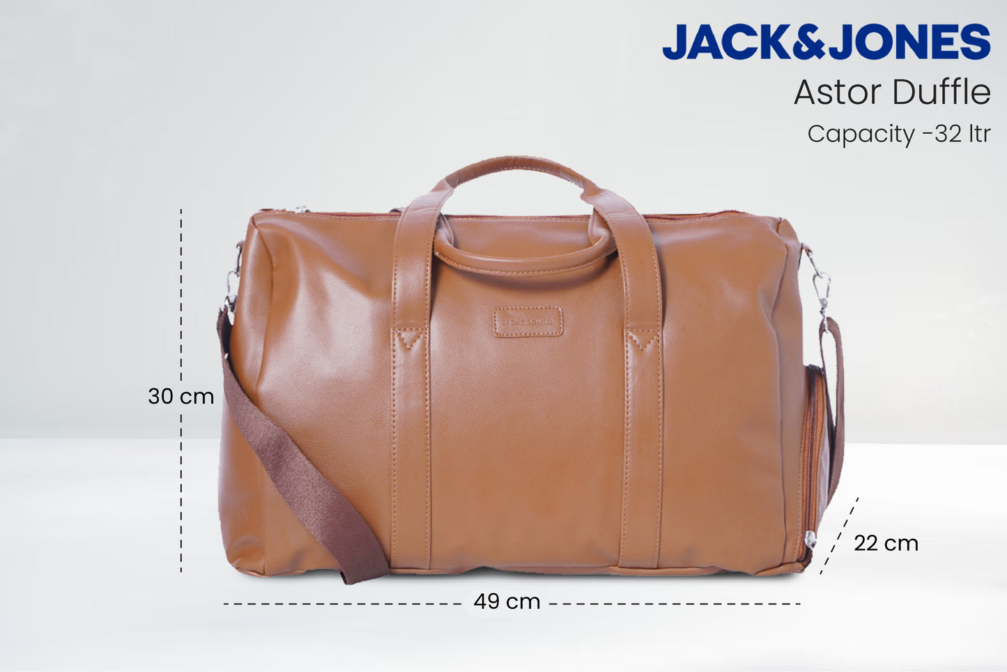 Jack&Jones Astor Duffle Pro Bag - Tan
