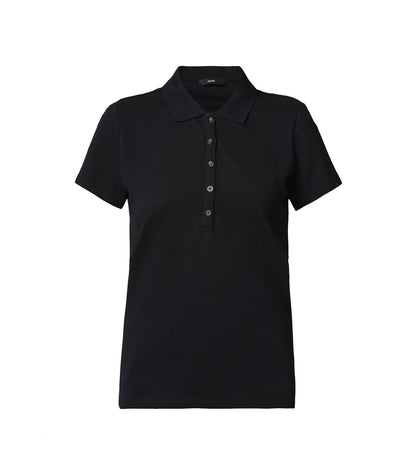 Vero Moda Solid/Plain Polo - Black